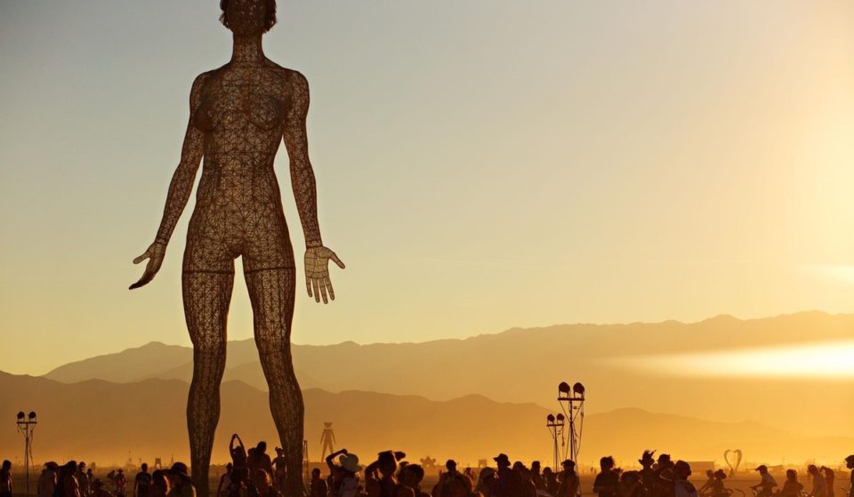 A Towering Burning Man Sculpture Is Coming To Lincoln Road For Miami Art Week