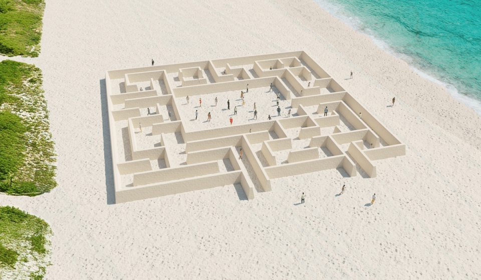 Step Into A Giant Sand Maze At Faena Beach This December