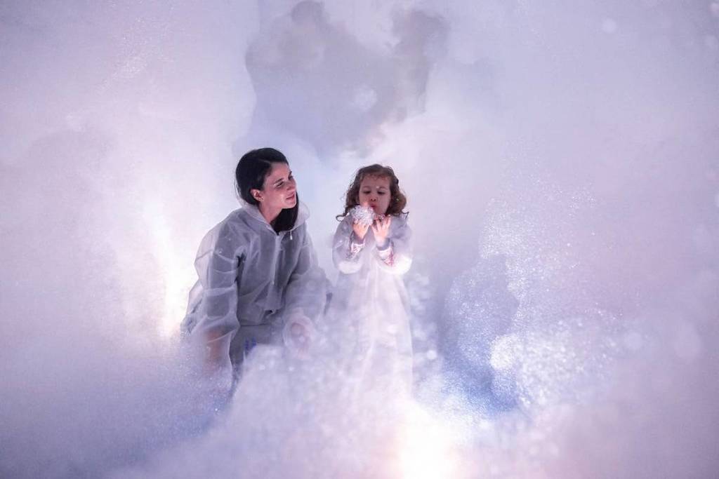 Superblue Miami immersive cloud installation