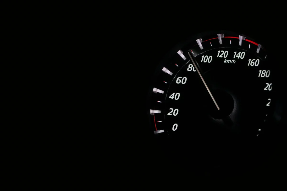 Car speedometer
