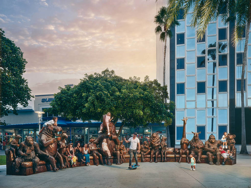 “The Wild Couch Party” on display at Lincoln Road