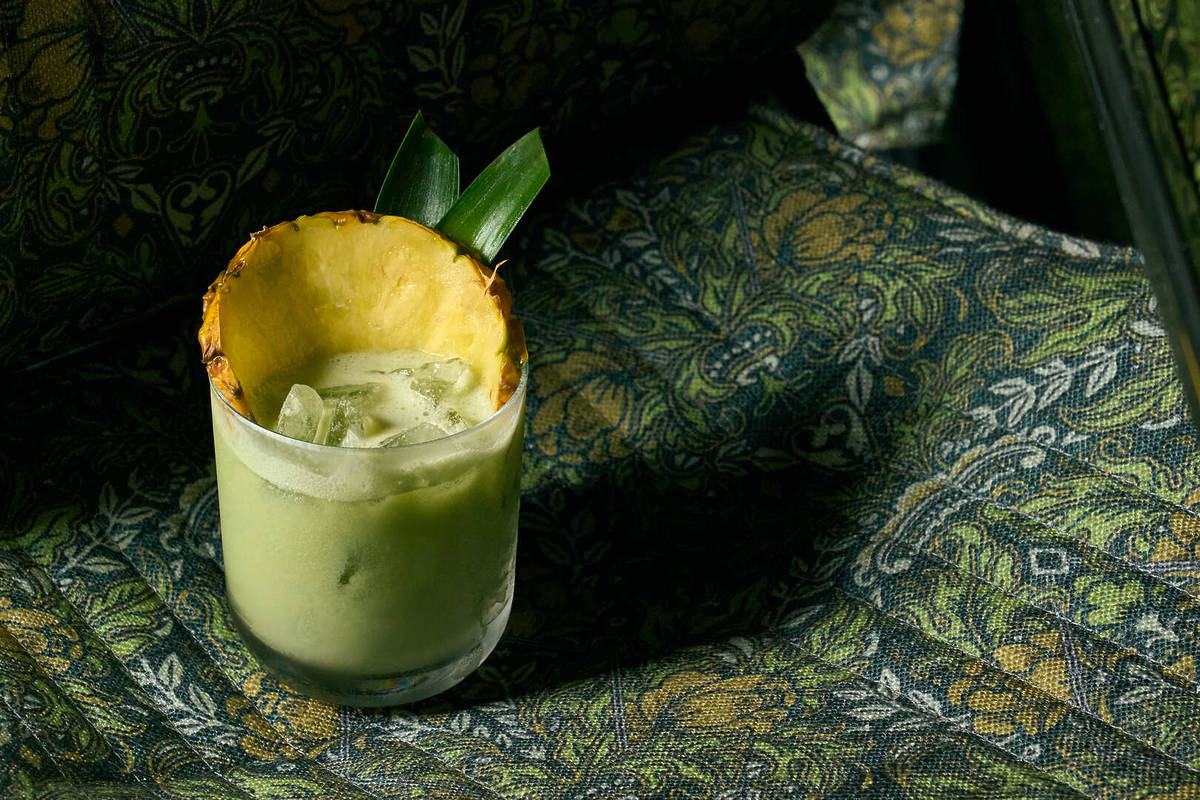 Turbo Mirage cocktail at Dekotora