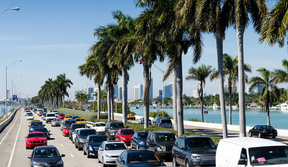 Miami supera Nova York e São Francisco como o terceiro pior trânsito dos EUA, de acordo com novo estudo