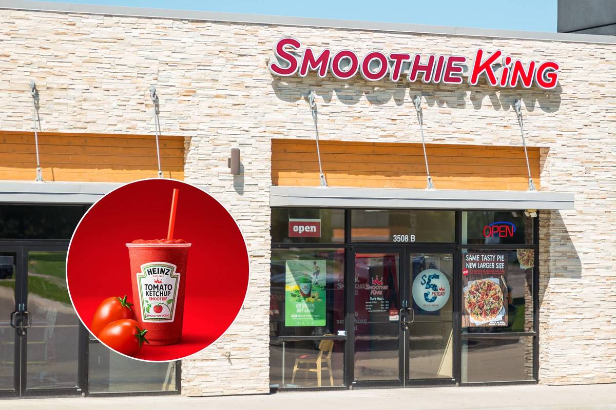 O Smoothie King lançou um \, image size:1200x800
