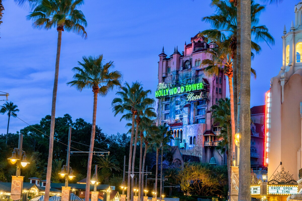 Tower of Terror at Hollywood Studios Disney World