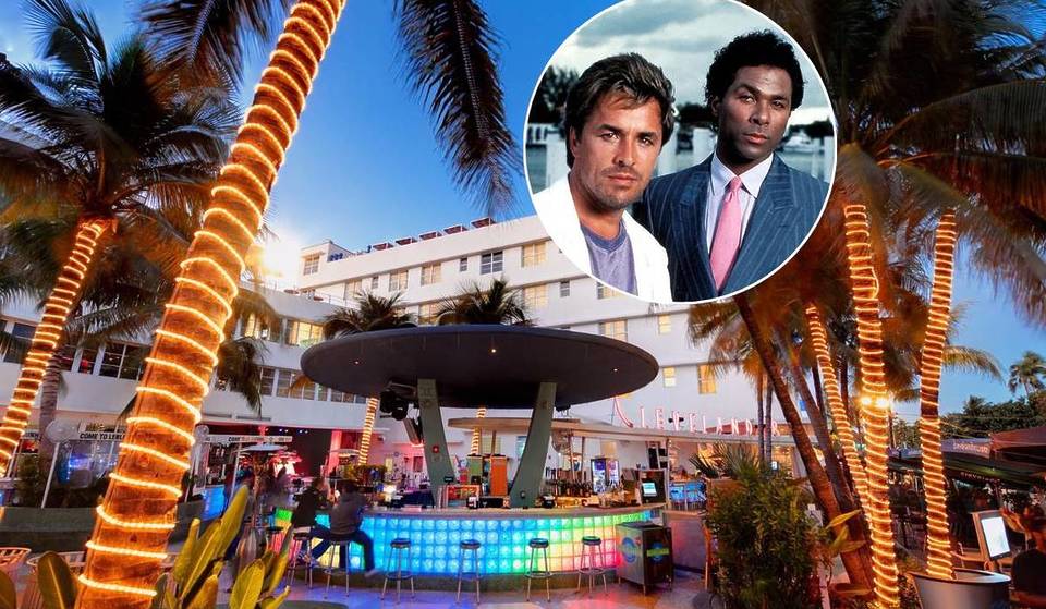 Uma celebração de uma semana de Miami Vice está acontecendo em Miami Beach com Edward James Olmos e o elenco original