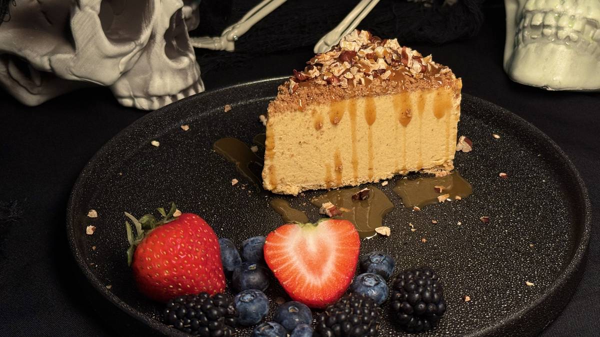 Wicked Pumpkin Cheesecake at Rosalia's Kitchen