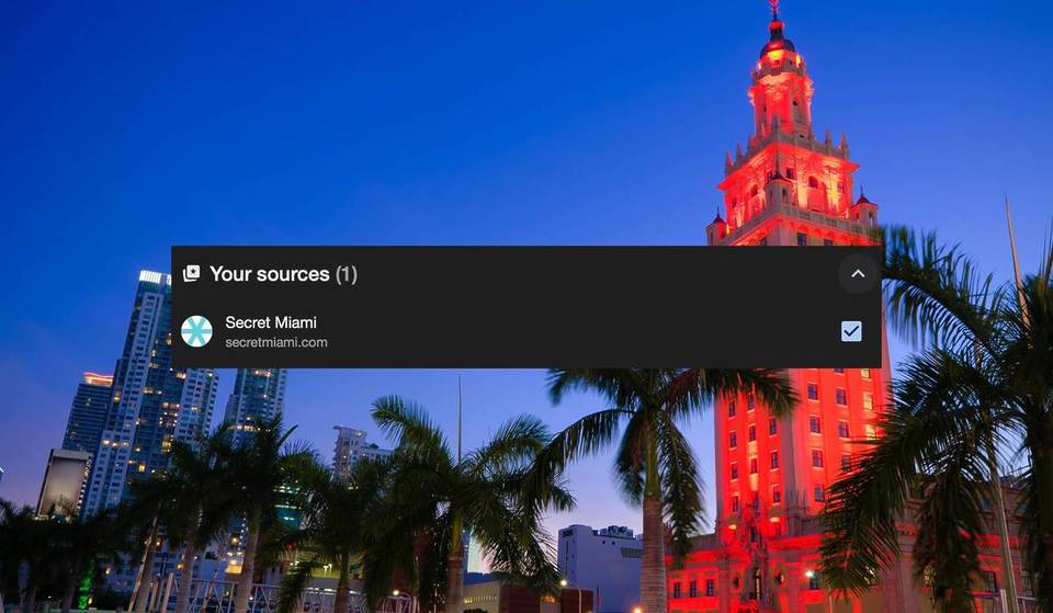 Verpassen Sie nie wieder ein Update der Magic City – machen Sie Secret Miami in wenigen Schritten zu Ihrer bevorzugten Quelle bei Google