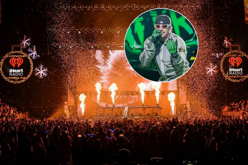 The Kid LAROI se apresenta durante o iHeartRadio Y100's Jingle Ball 2024 no Kaseya Center; Feid no show da Ferxxo Nitro Jam Tour no Marenostrum em Fuengirola (Málaga), Espanha 2023