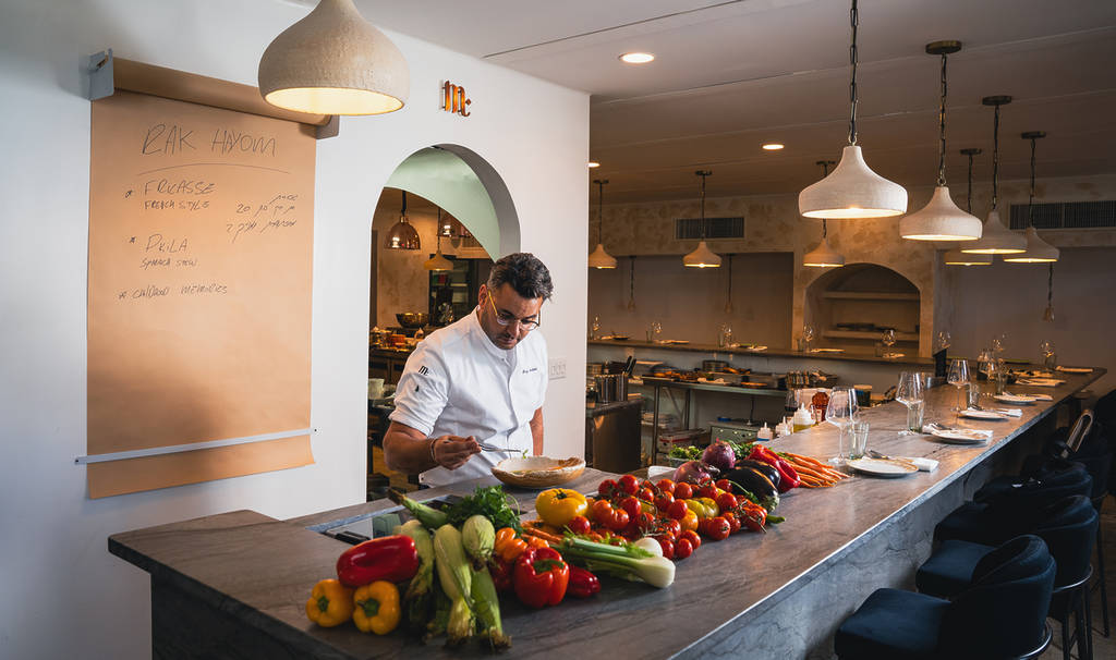 Le comptoir du chef chez Mutra Miami