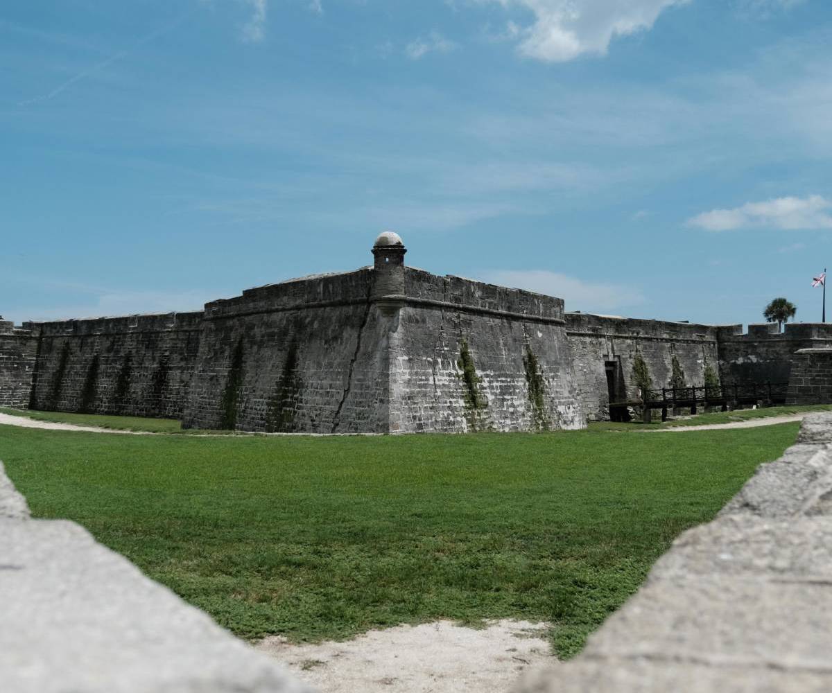 Historic stone fort at St. Augustine