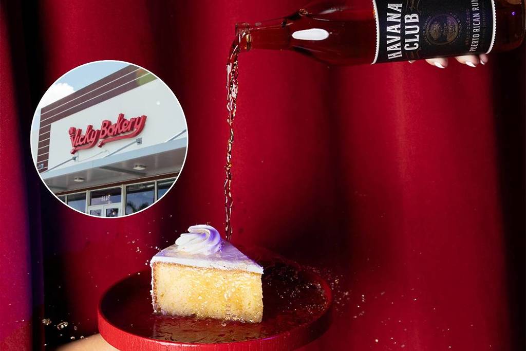 Bolo de rum da Vicky Bakery x Havana Club