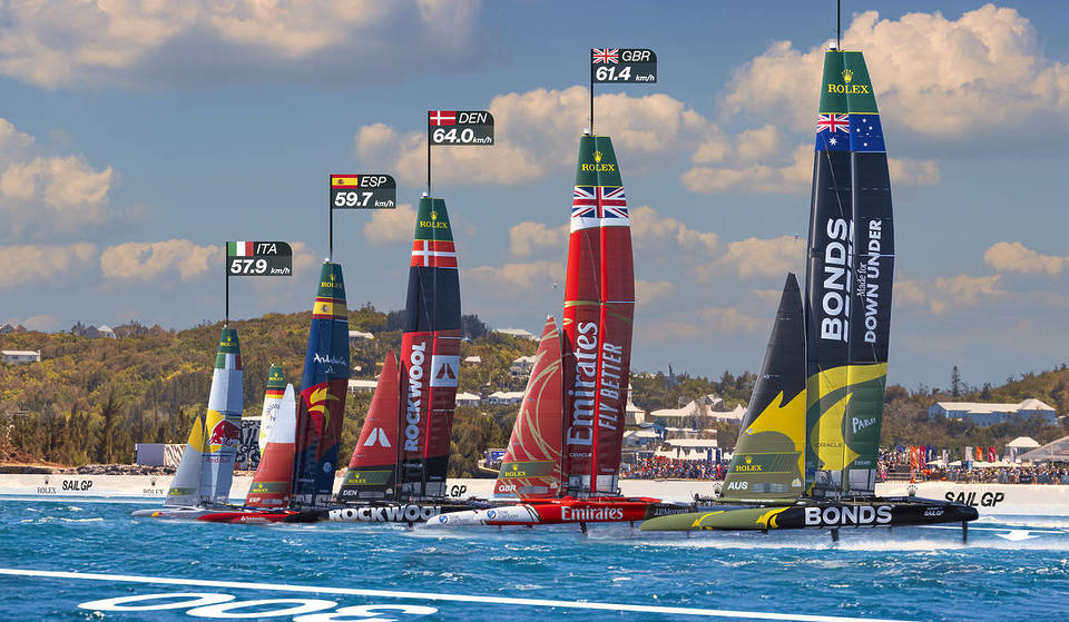 Esta competición mundial de vela de alta velocidad está a un vuelo de distancia