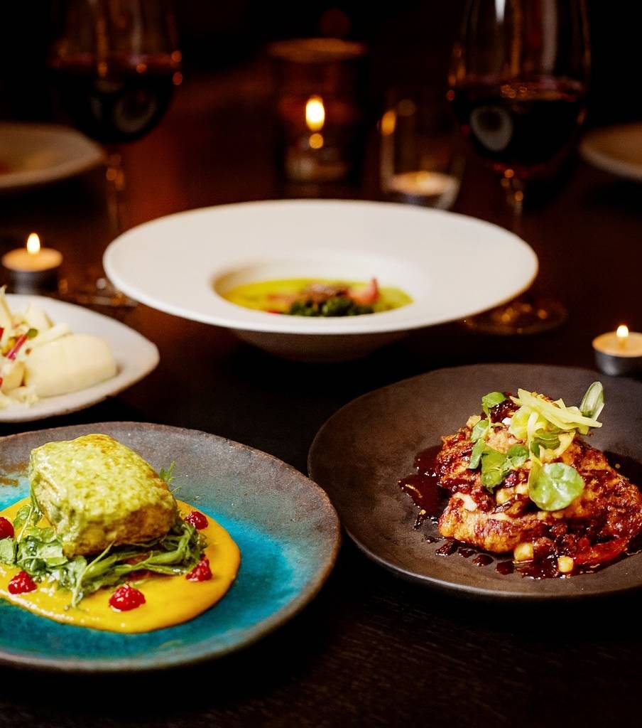 Tischdekoration zu Thanksgiving im Toro Toro