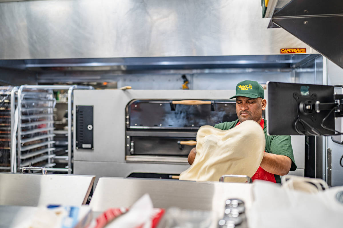 Prince St. Pizza kitchen