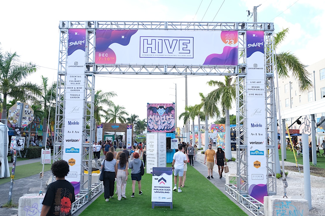 HIVE Wynwood entrance