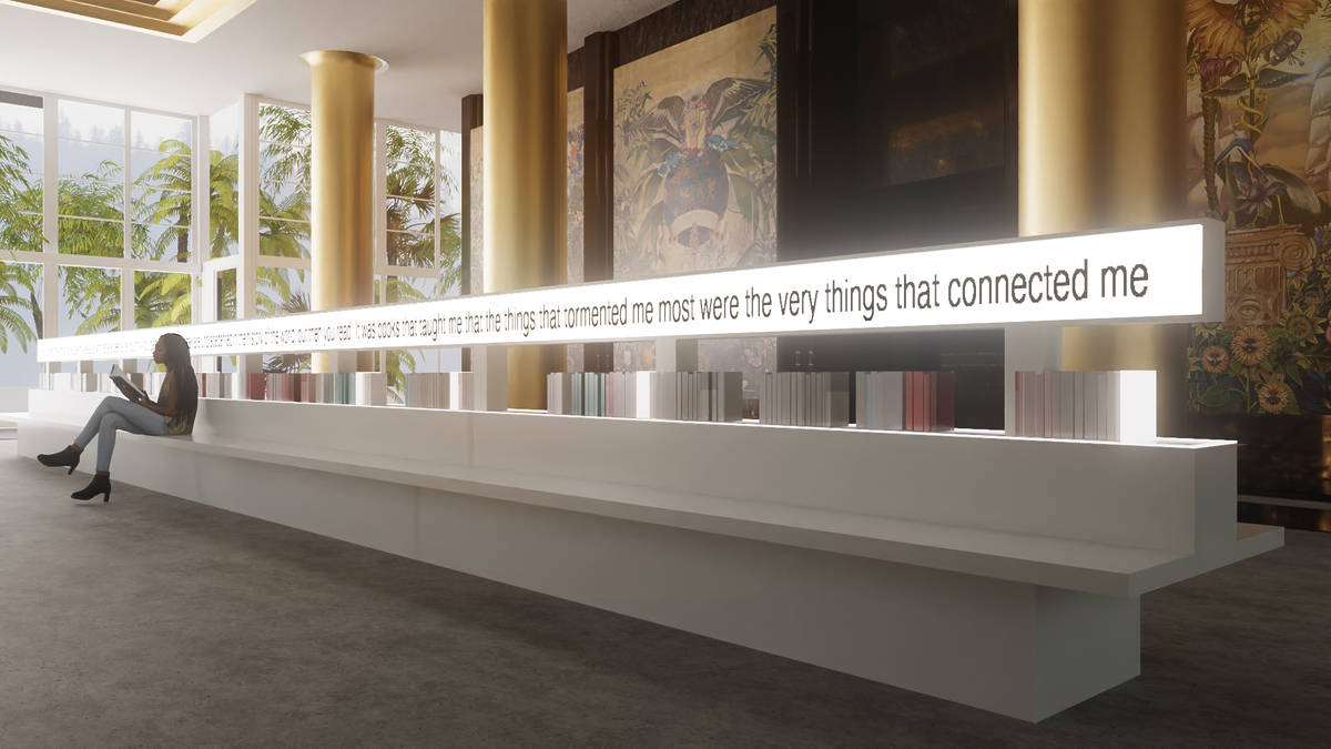 Reading Room of Library of Us, by Es Devlin