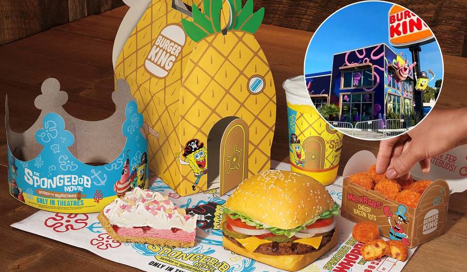 Un nouveau Pop-Up Bob l&rsquo;éponge prend possession d&rsquo;un Burger King de Miami ce week-end seulement