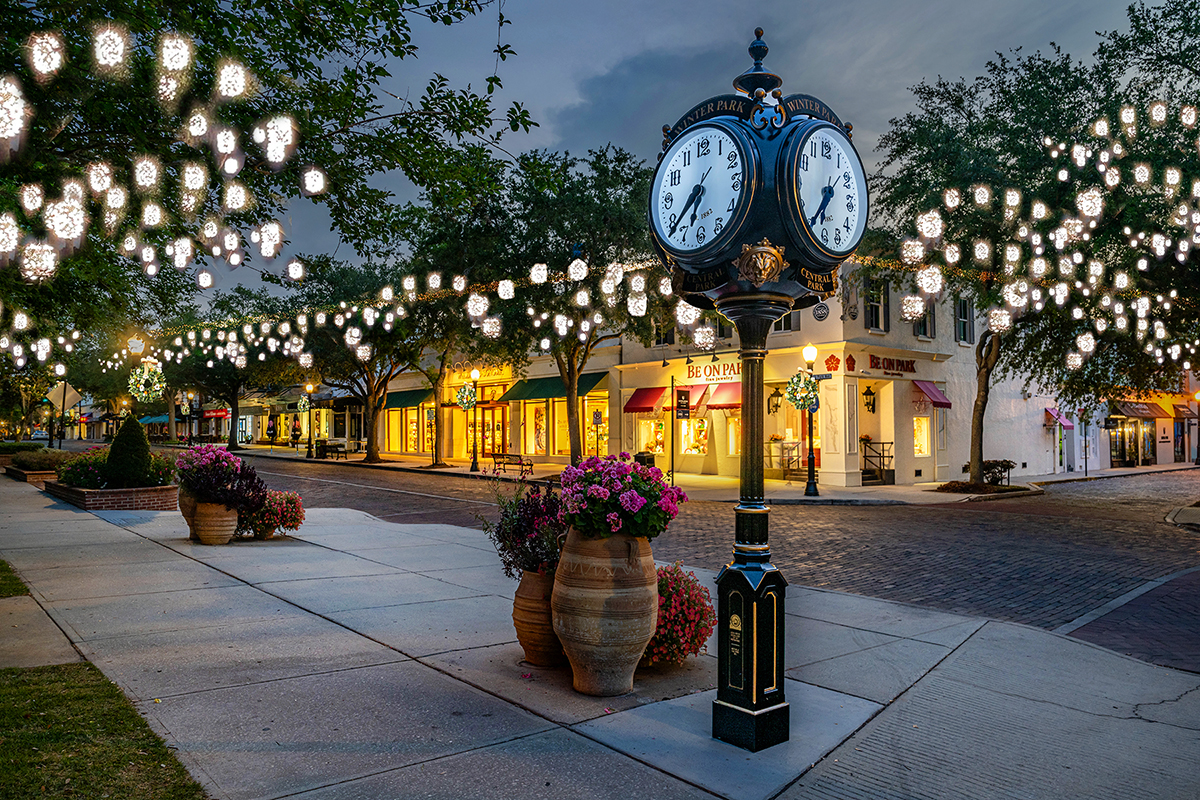 Winter Park Christmas lights