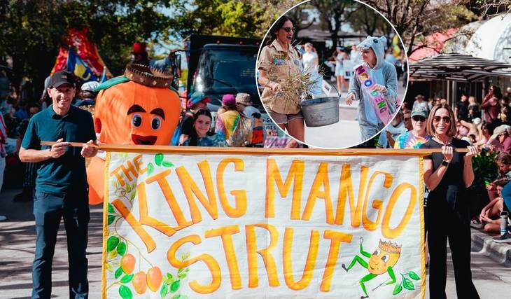 Der jährliche King Mango Strut wird im Januar 2026 seine verrückte Pracht in Coconut Grove entfalten