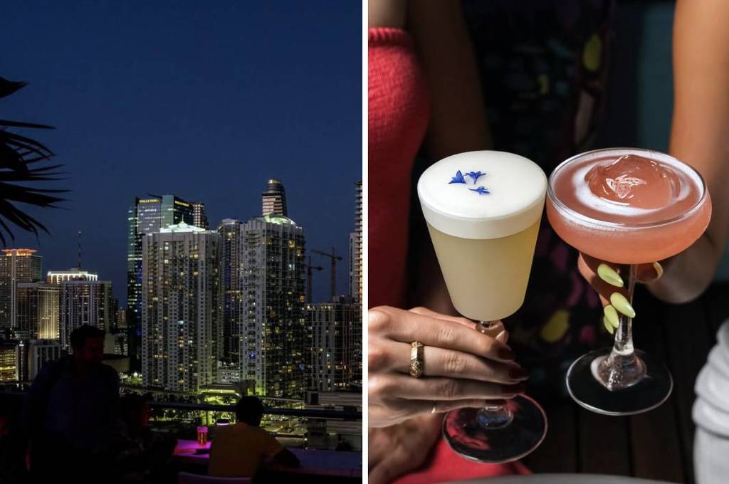 Rosa Sky Dry January mocktails