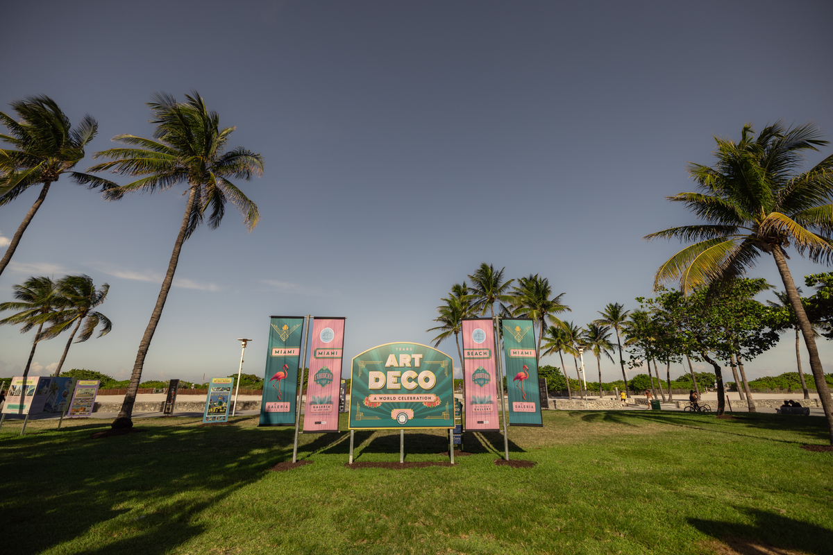 Art Deco Banners - Ocean Drive - South Beach