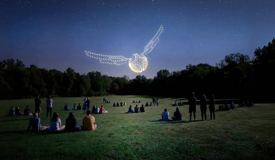 Não perca um espetáculo fascinante de DroneArt em homenagem a Harry Potter™ no Miramar Regional Park