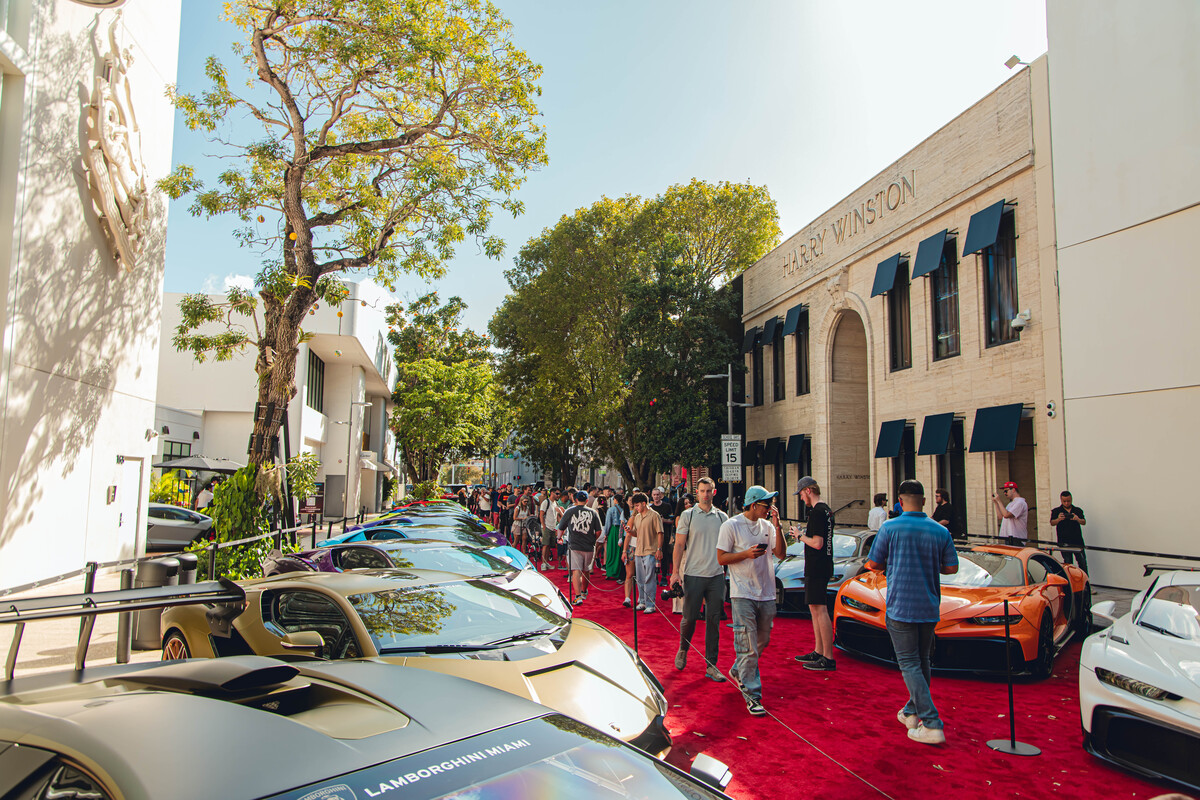 Miami Concours red carpet attendees