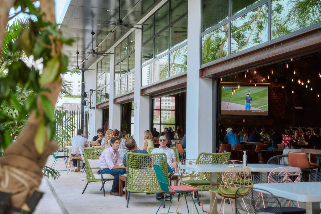 Cervecería La Tropical outdoors