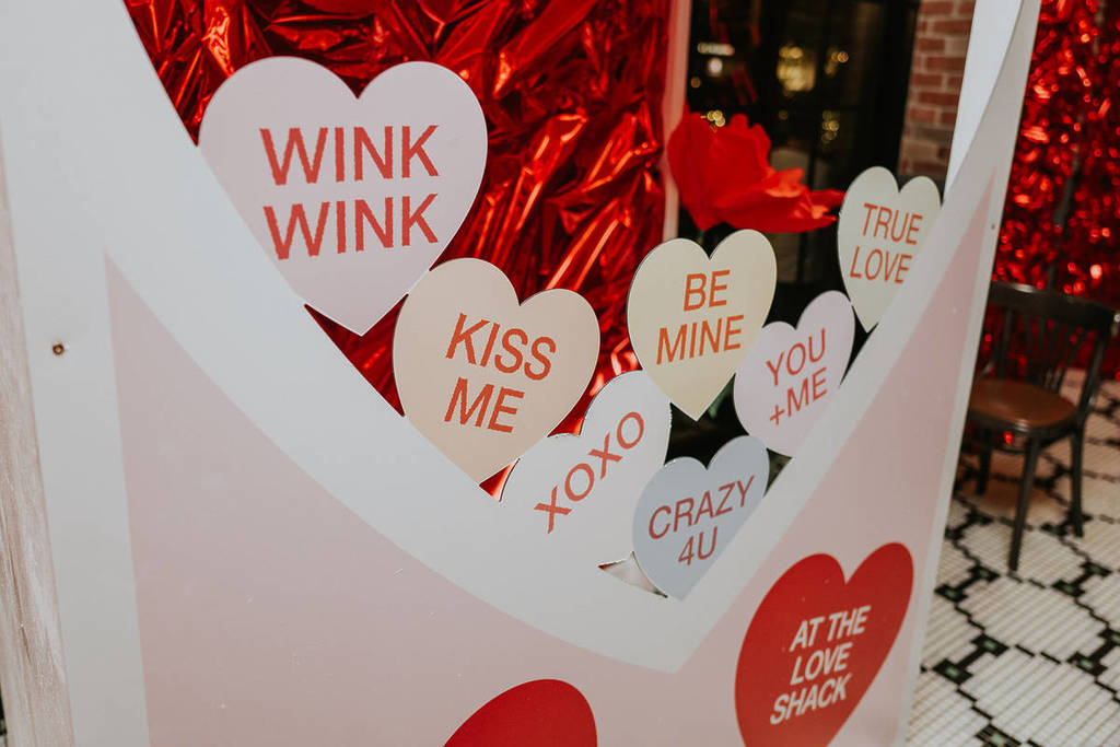 Love Shack Pop-Up photo op