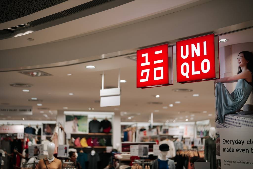 Entrada a la tienda Uniqlo.