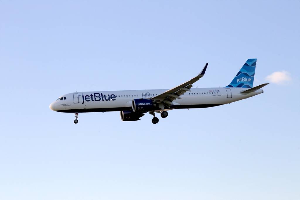 Avião da JetBlue
