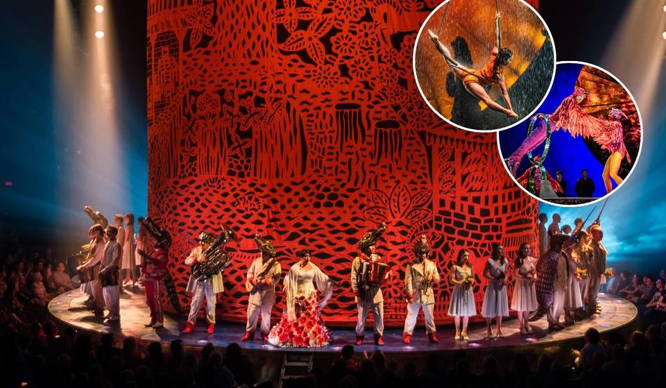 Hemos podido ver por dentro LUZIA, el fascinante espectáculo del Cirque du Soleil que se apodera de Gulfstream Park. 