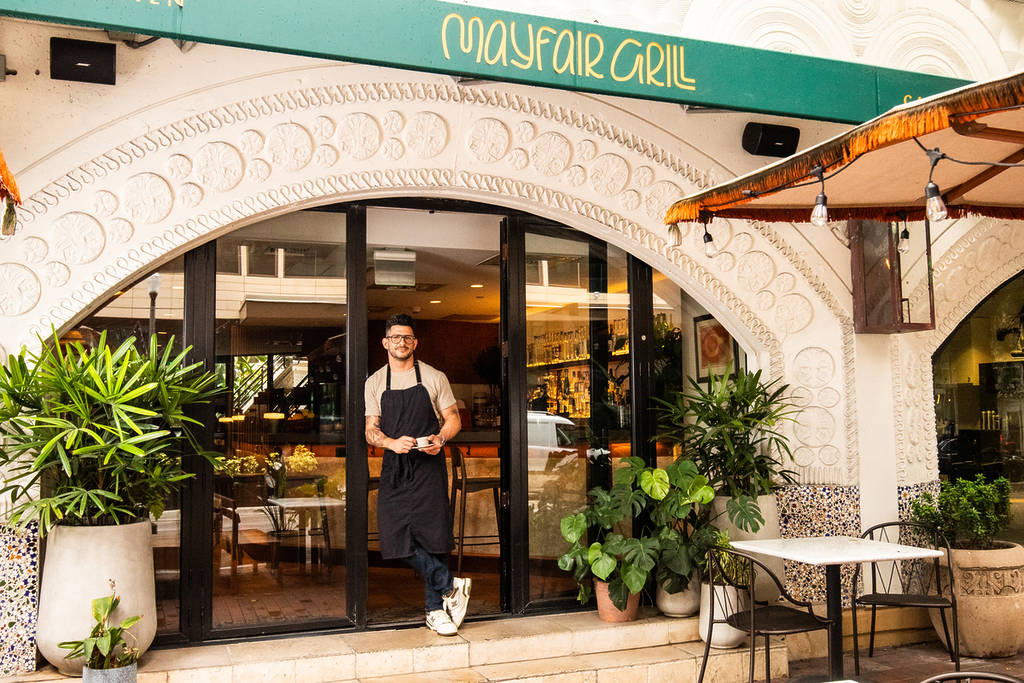 Giorgio Rapicavoli au Mayfair Grill