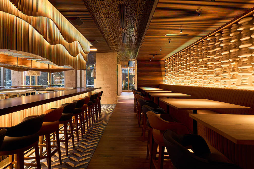 Das Interieur von The Mexican Miami