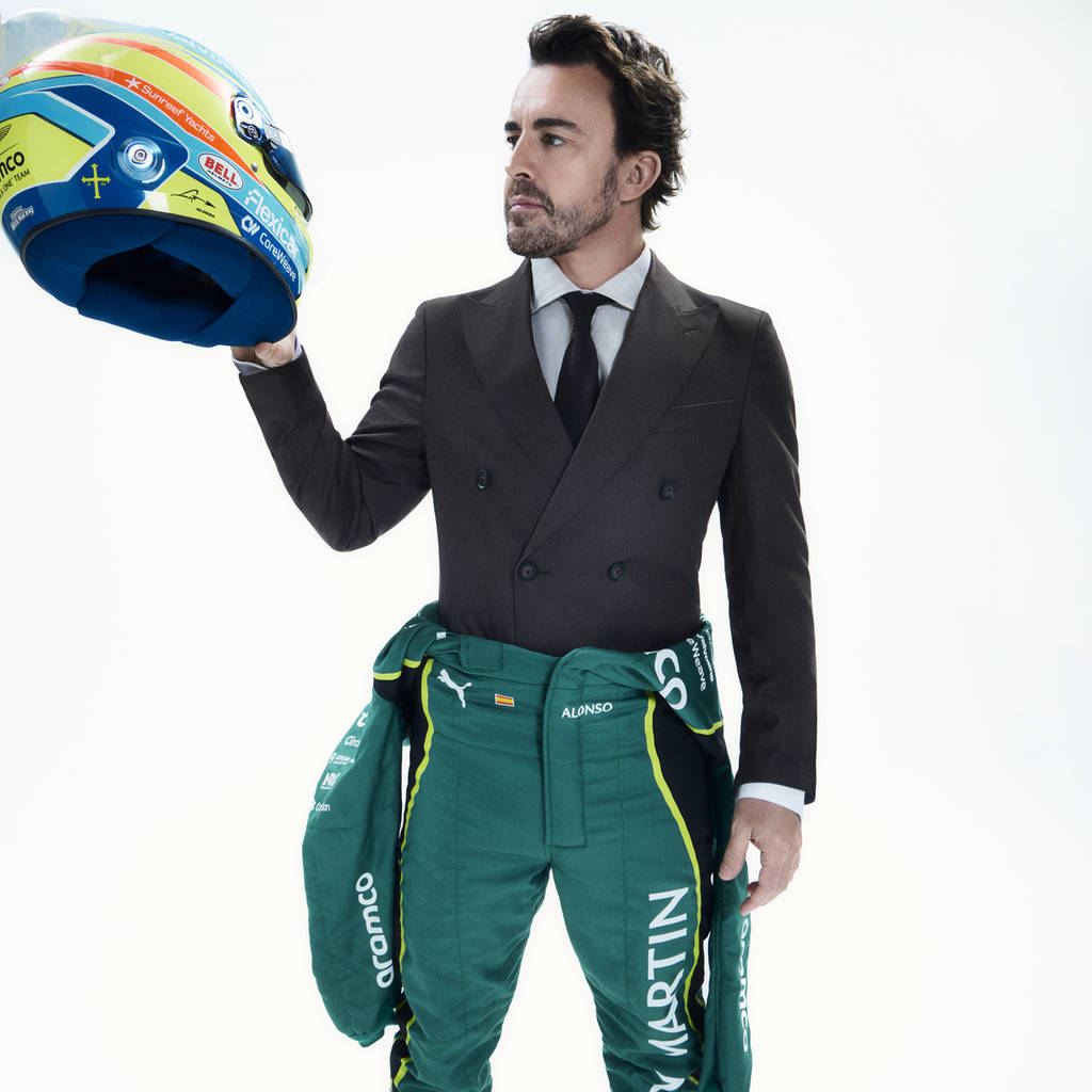 Fernando Alonso, del equipo Aston Martin Aramco de Fórmula 1®