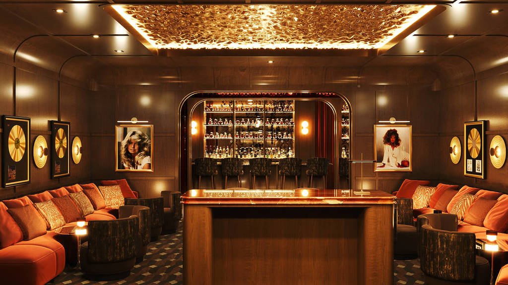 400 Vinyl Room interior rendering
