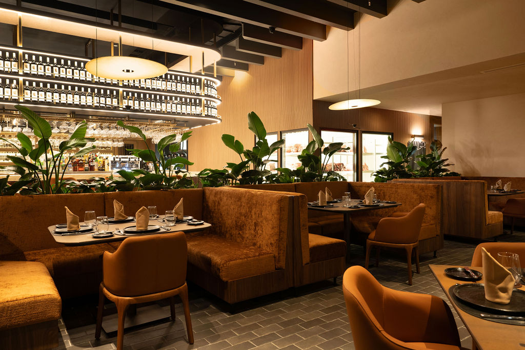 Intérieur du 1986 Steak House