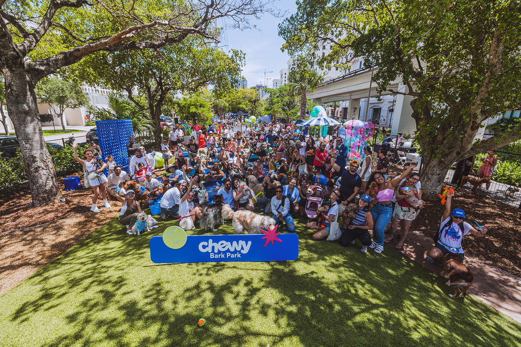 Foto de grupo para el intento de récord Guinness
