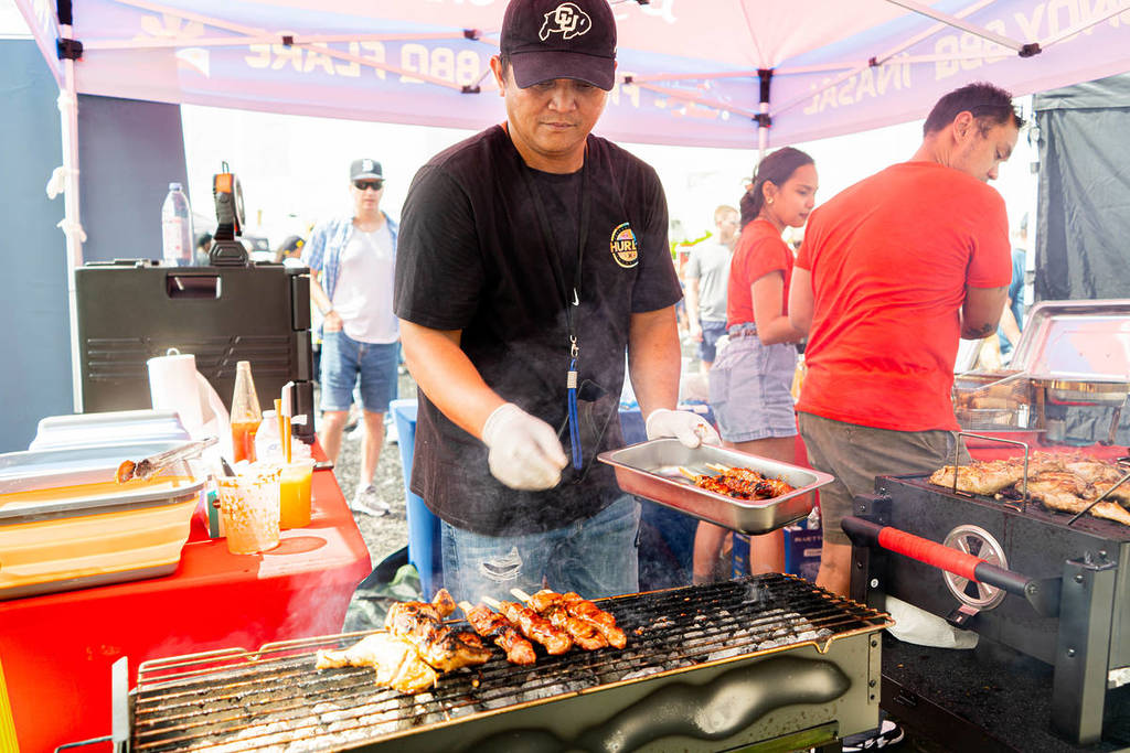 Verkäufer bei Smorgasburg Fort Lauderdale