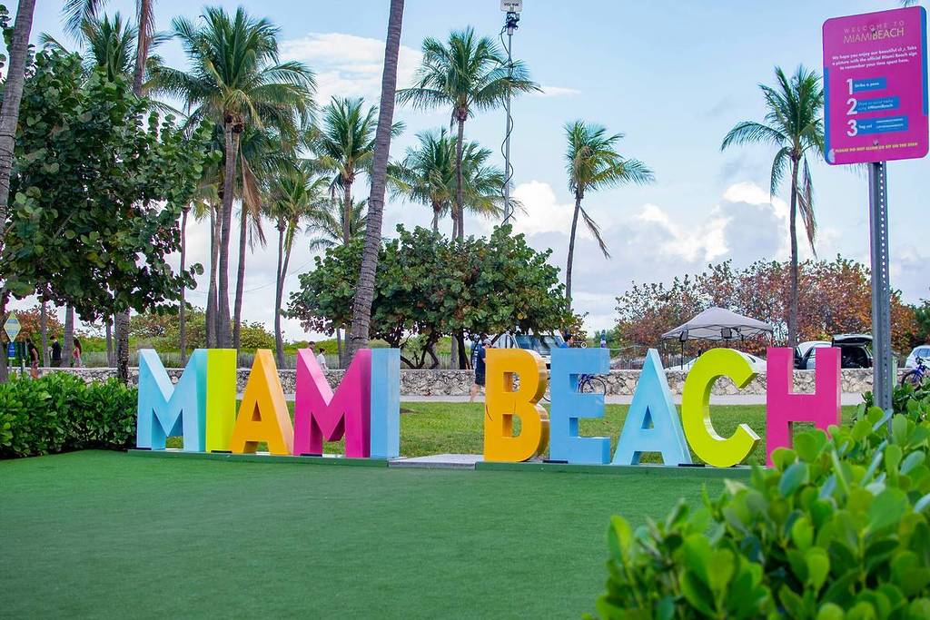 Ocean Drive, Miami Beach, FL, États-Unis