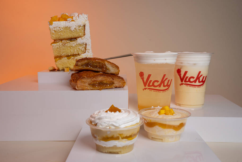 Vicky Bakery : les plats du menu estival à la mangue