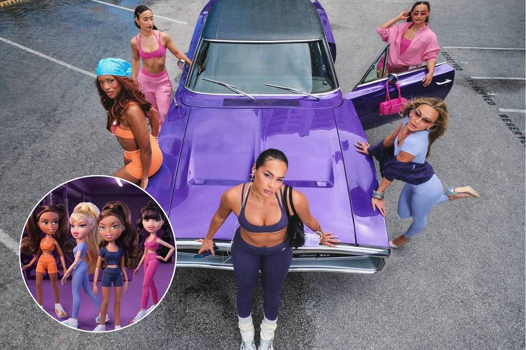 Kolekcija Gymshark x Bratz