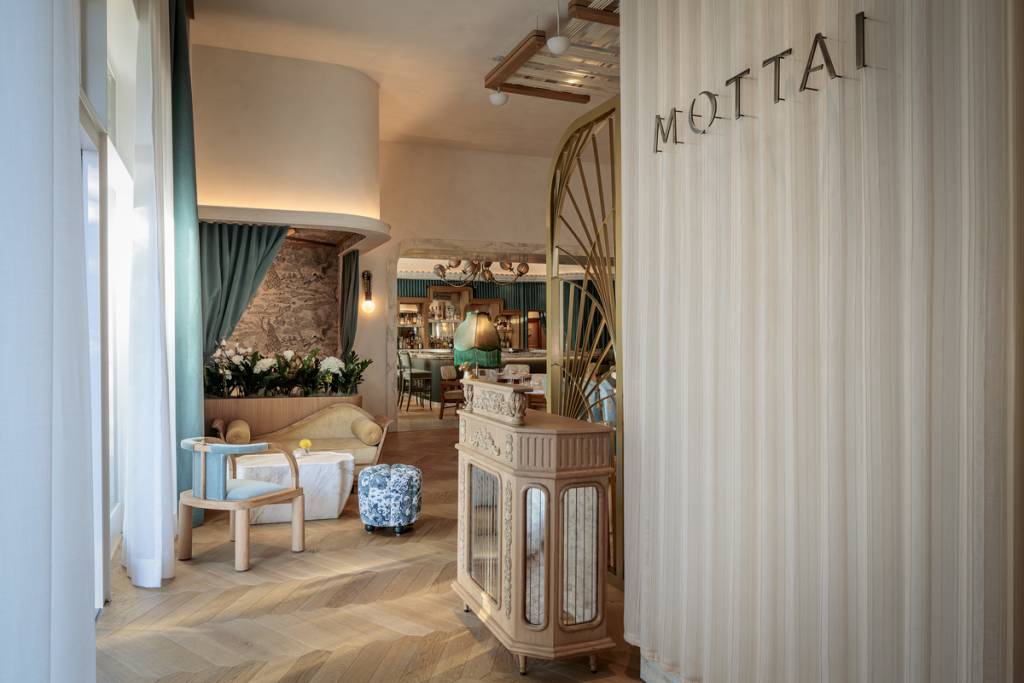 Das Interieur von Mottai