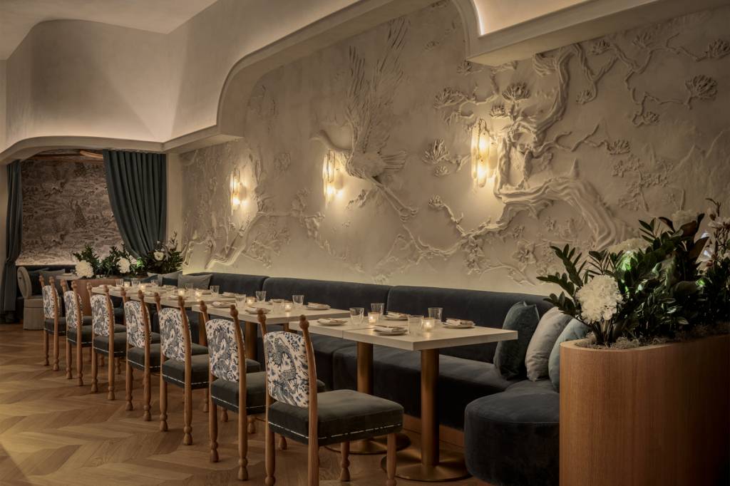 Das Interieur von Mottai
