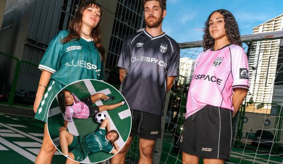 O Club Space lançou uma linha de produtos de futebol de Miami bem a tempo da Copa do Mundo — sim, você leu certo