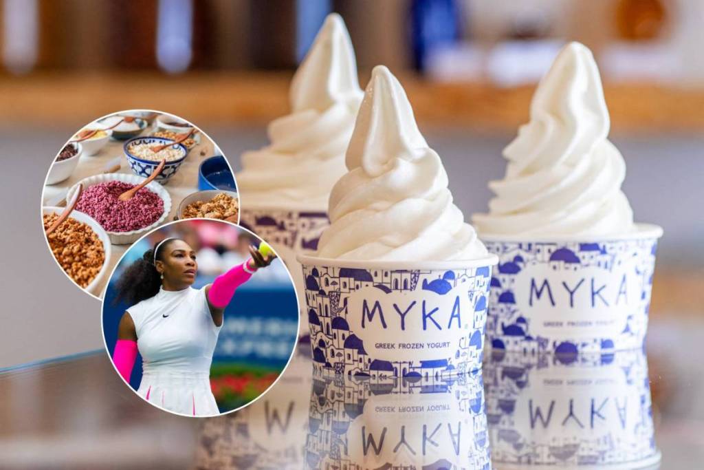 Bilder von Serena Williams und Myka