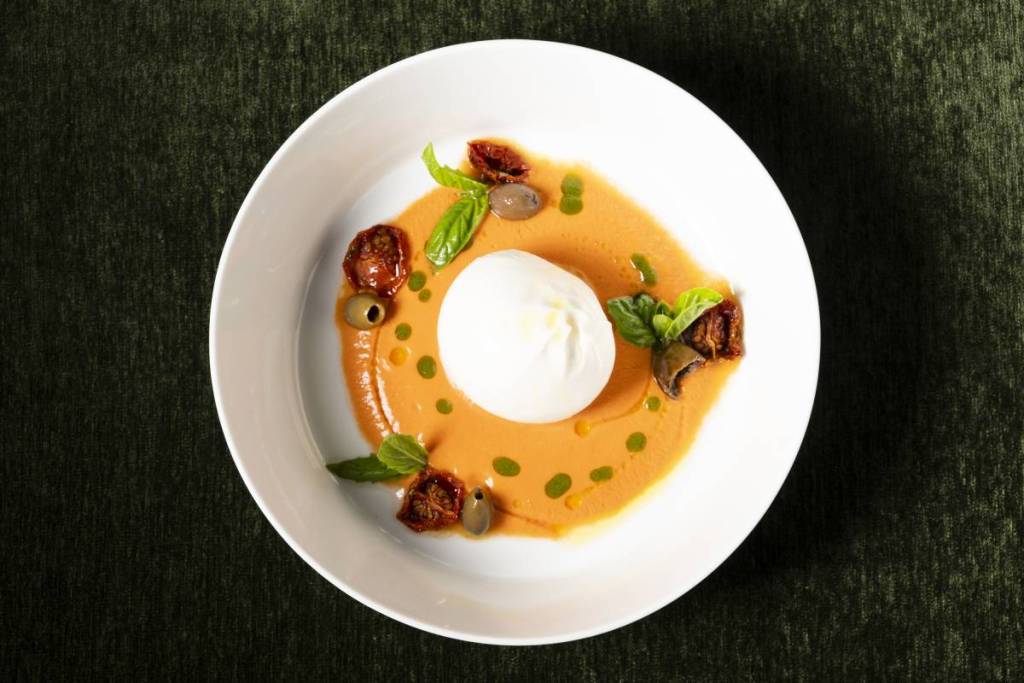 Burrata en Leonardo