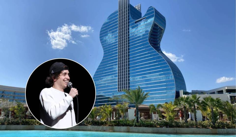 Marcello Hernández announces hometown comedy shows at Hard Rock Live this November, with tickets starting at $53