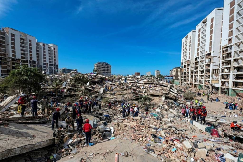 earthquake aftermath in venezuela